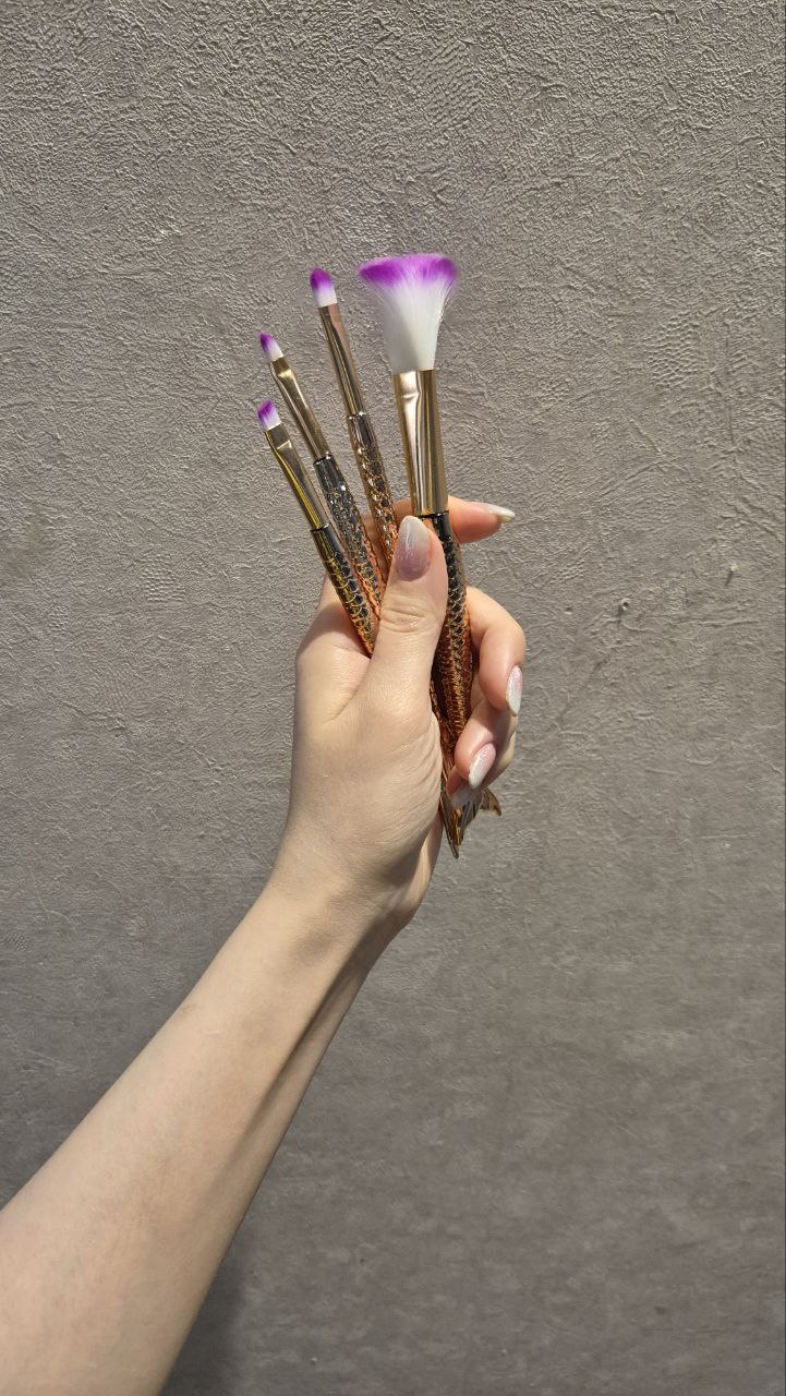 ست براش ۴ تکه پری دریایی