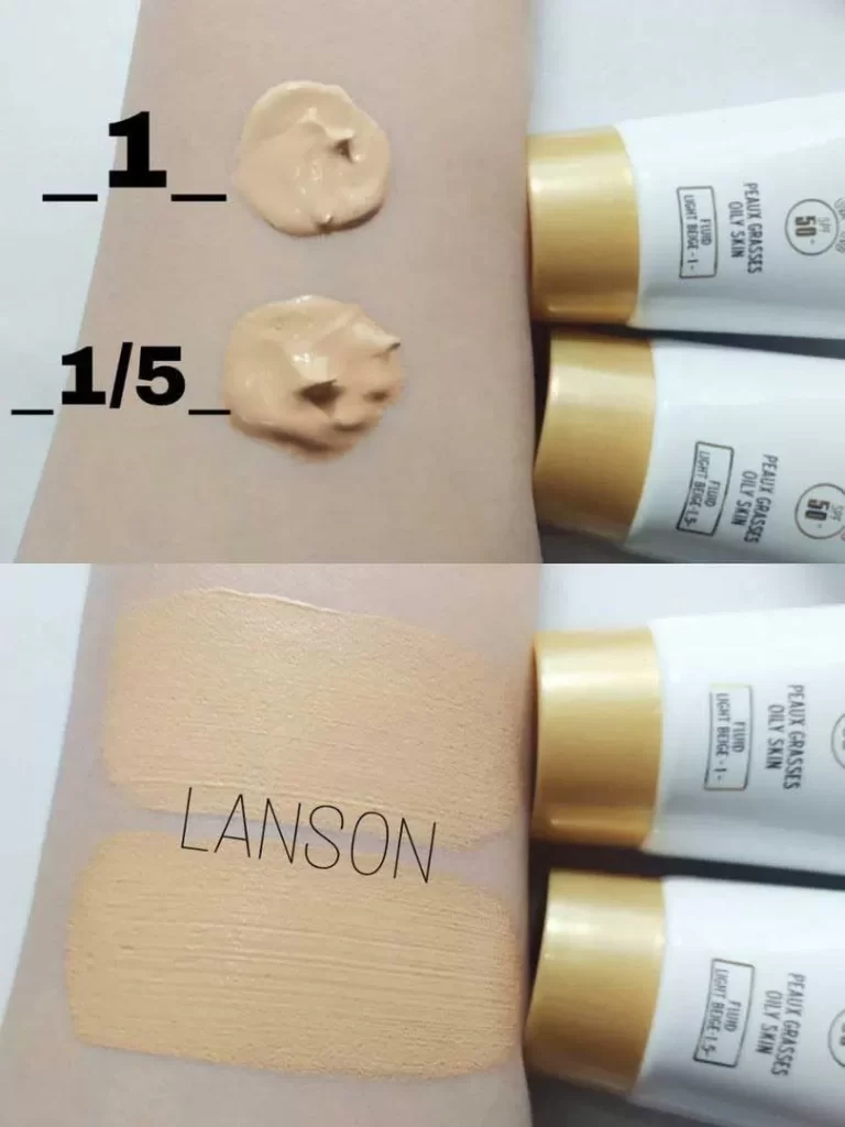 ضدآفتاب رنگی لانسون lanson با SPF50+