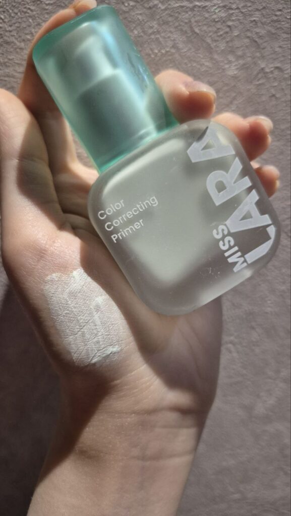 پرایمر سبز پرایمر رنگی اصلاح رنگ پرایمر اصلاح قرمزی پوست MissLara